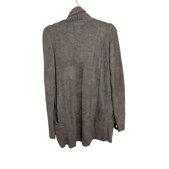 Barefoot Dreams CozyChic Lite Circle Cardi Open Cardigan Sweater Gray Size XS/S - Picture 2 of 5